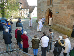 Lumen Christi - Auferstehungsmesse in St. Crescentius (© Karl-Franz Thiede)